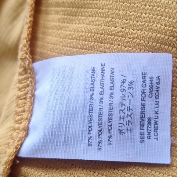 Madewell Gold Two Teared Halter w/Criss/Cross Straps Size Med - Picture 5 of 5